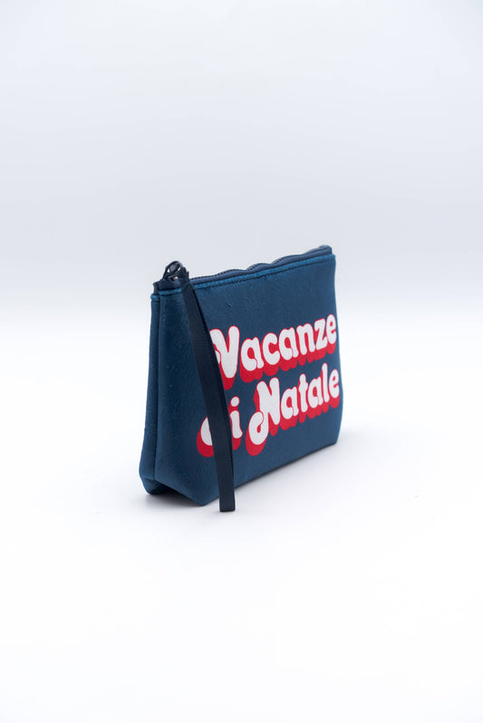 Pochette Aline W Vacanze Logo Blu