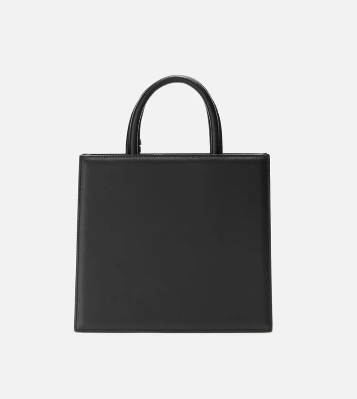 Borsa a Mano Midi In Pelle Nera