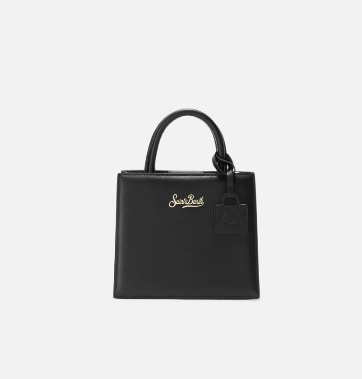 Borsa a Mano Mini In Pelle Nera