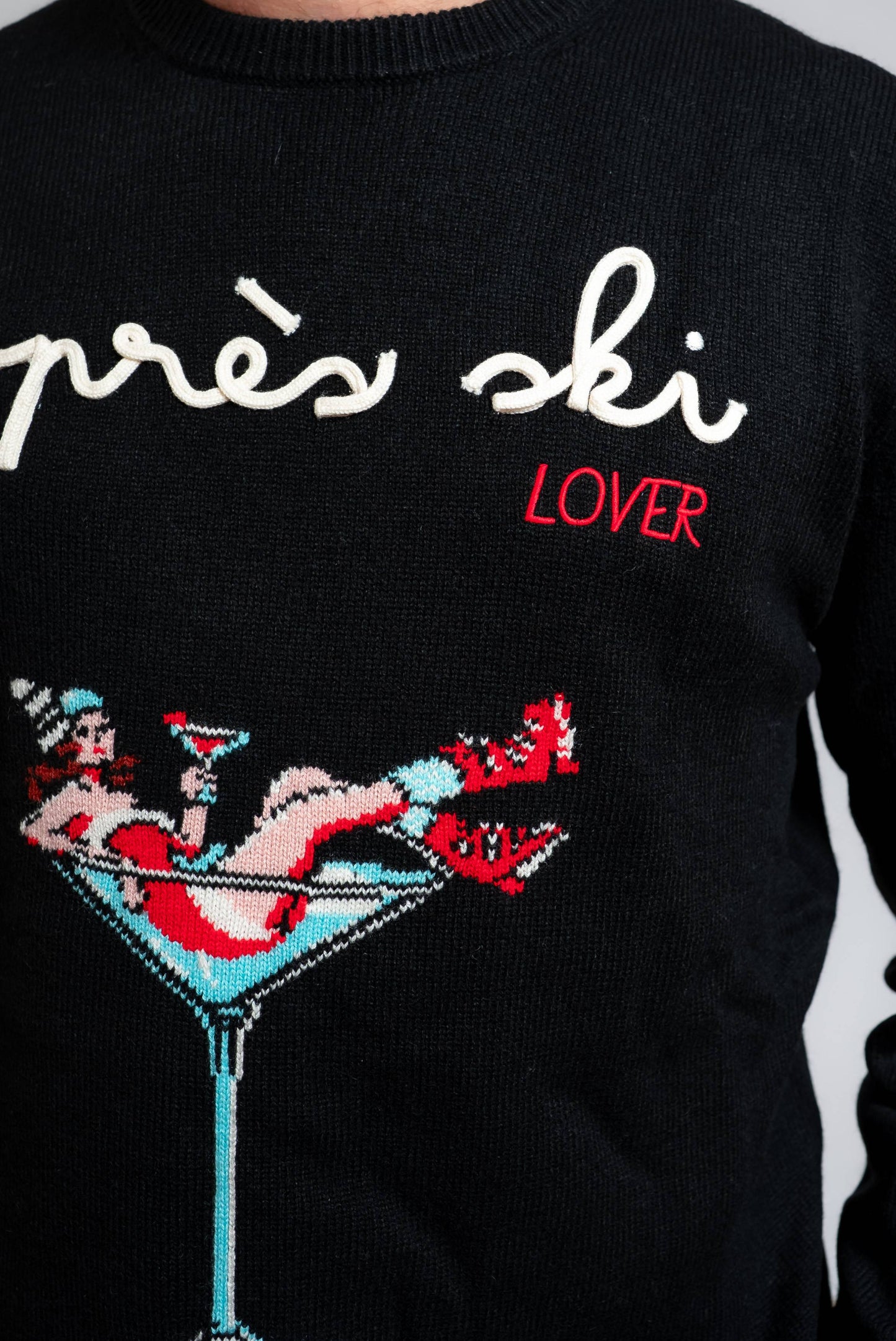 Maglione Heron Apres Girl Glass Nero