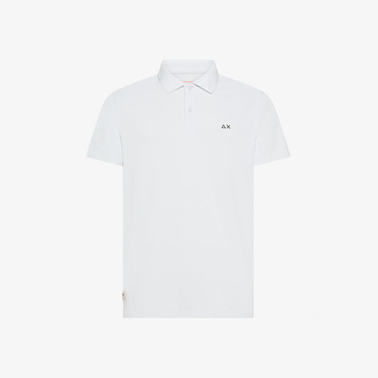 Polo in Piquet Tecnico Bianco