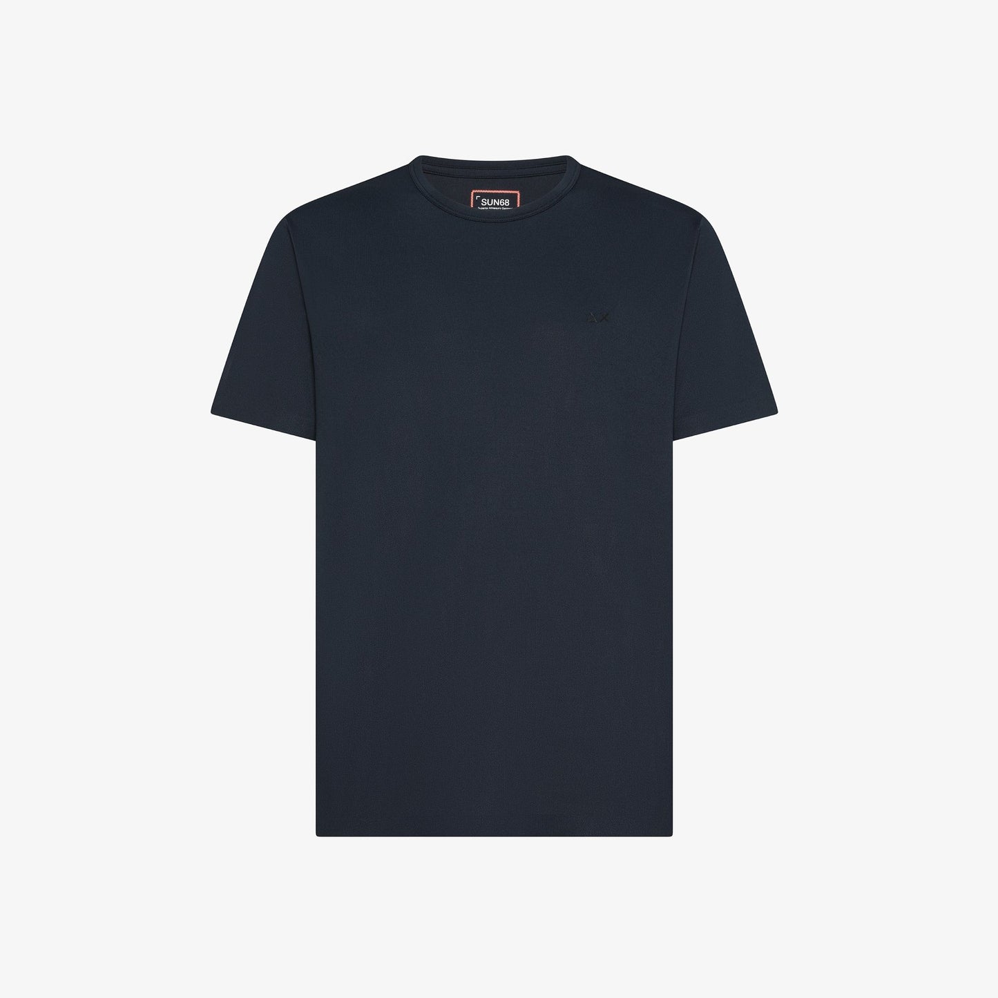 T-shirt in Piquet Tecnico Blu Navy