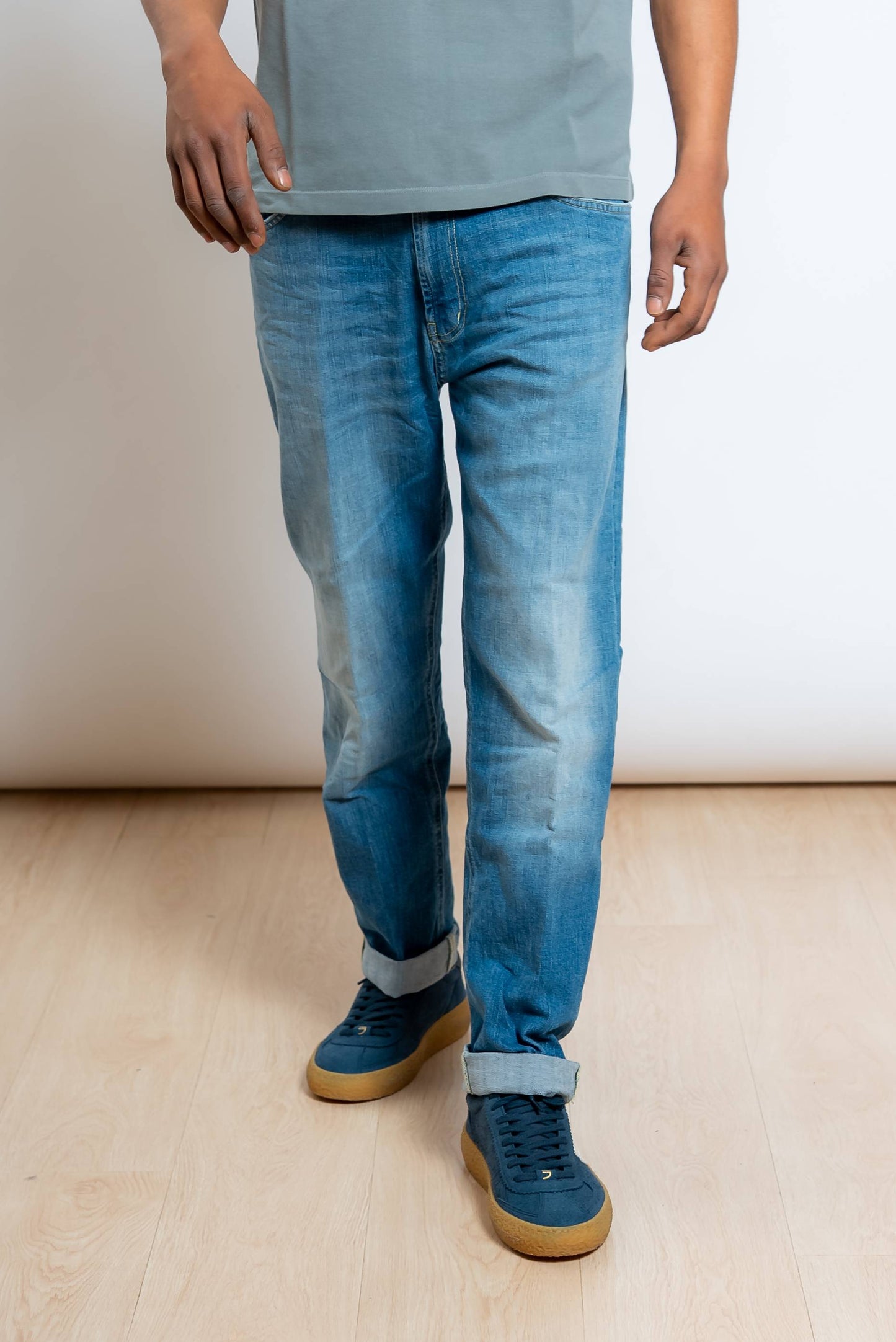 Jeans Ervin Blu Loose Fit
