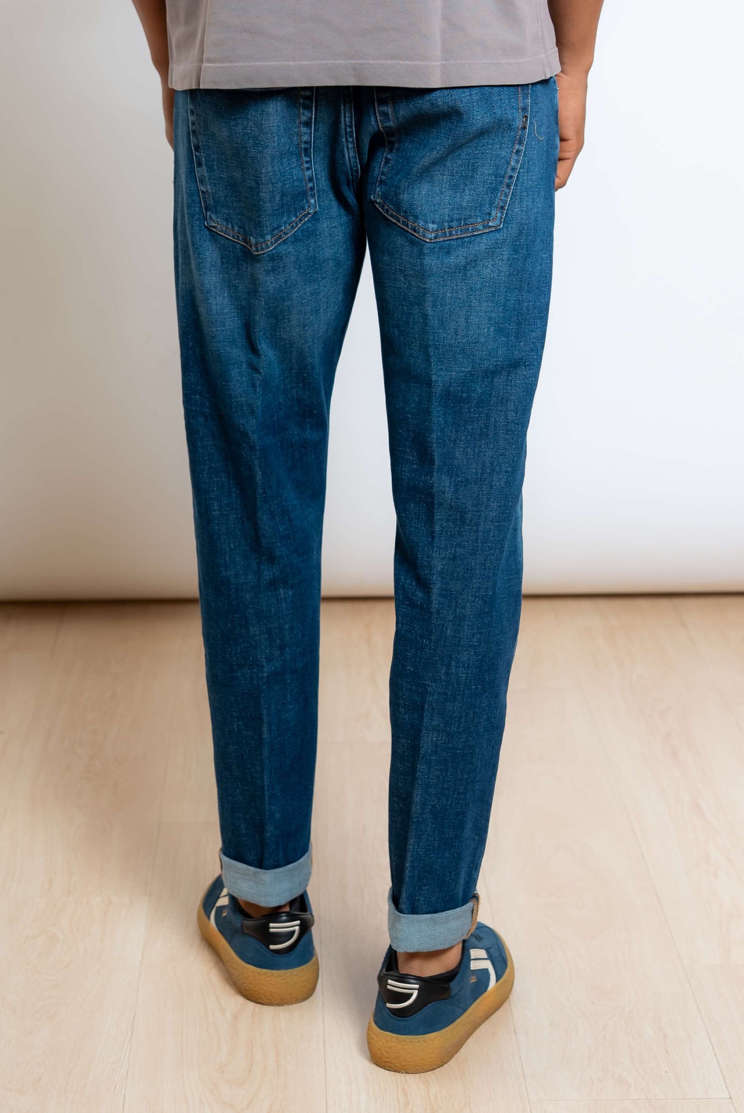 Jeans Icon Regular Fit in Denim Blu