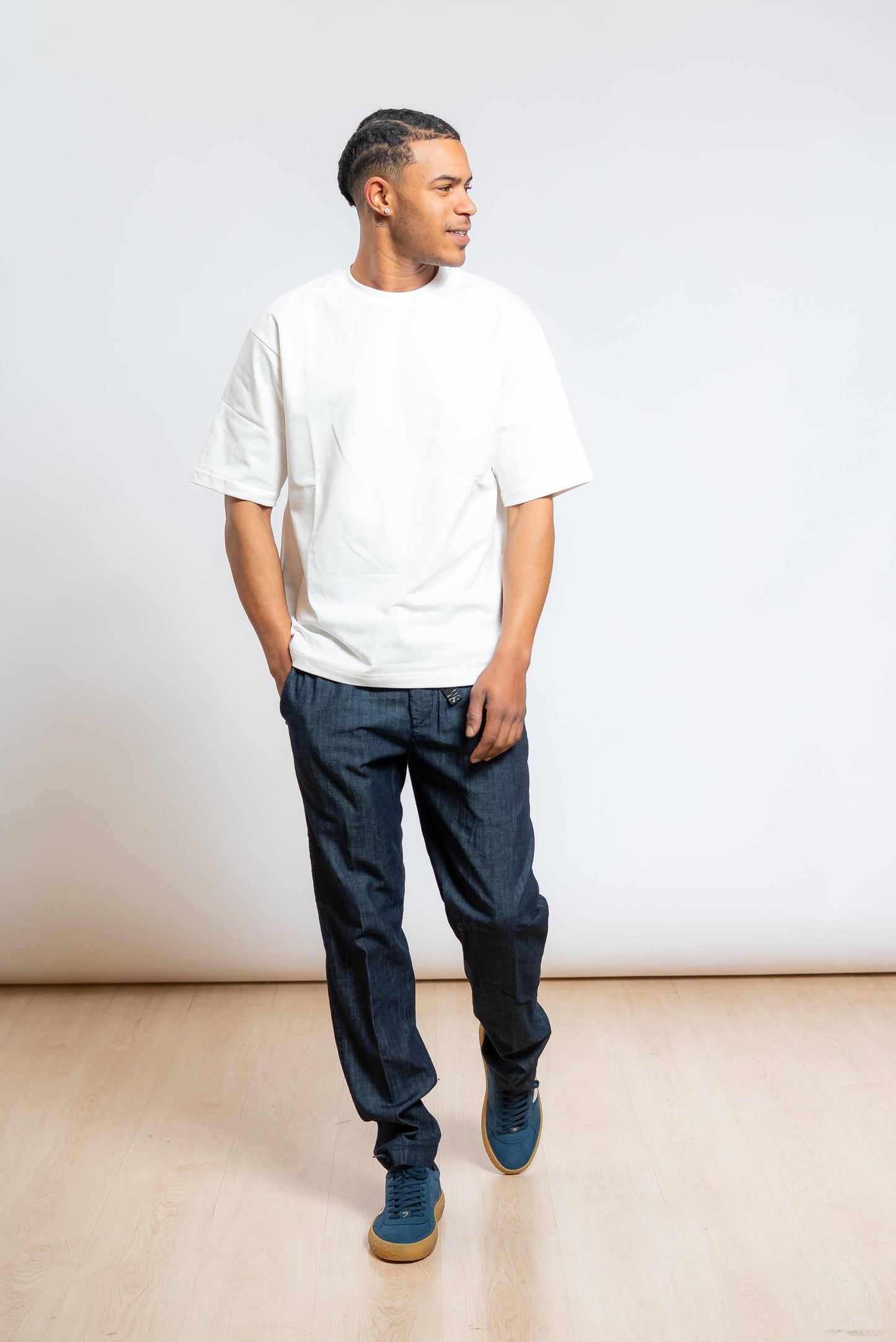 Jeans Greg Blu in Denim Leggero