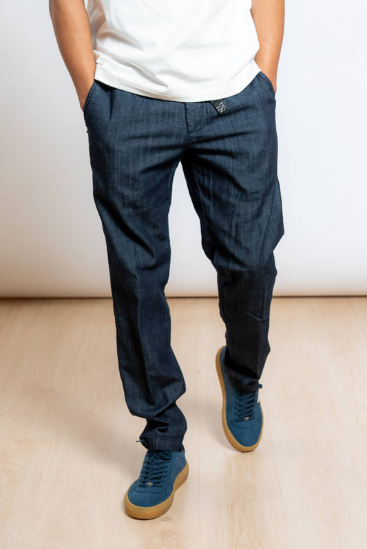 Jeans Greg Blu in Denim Leggero