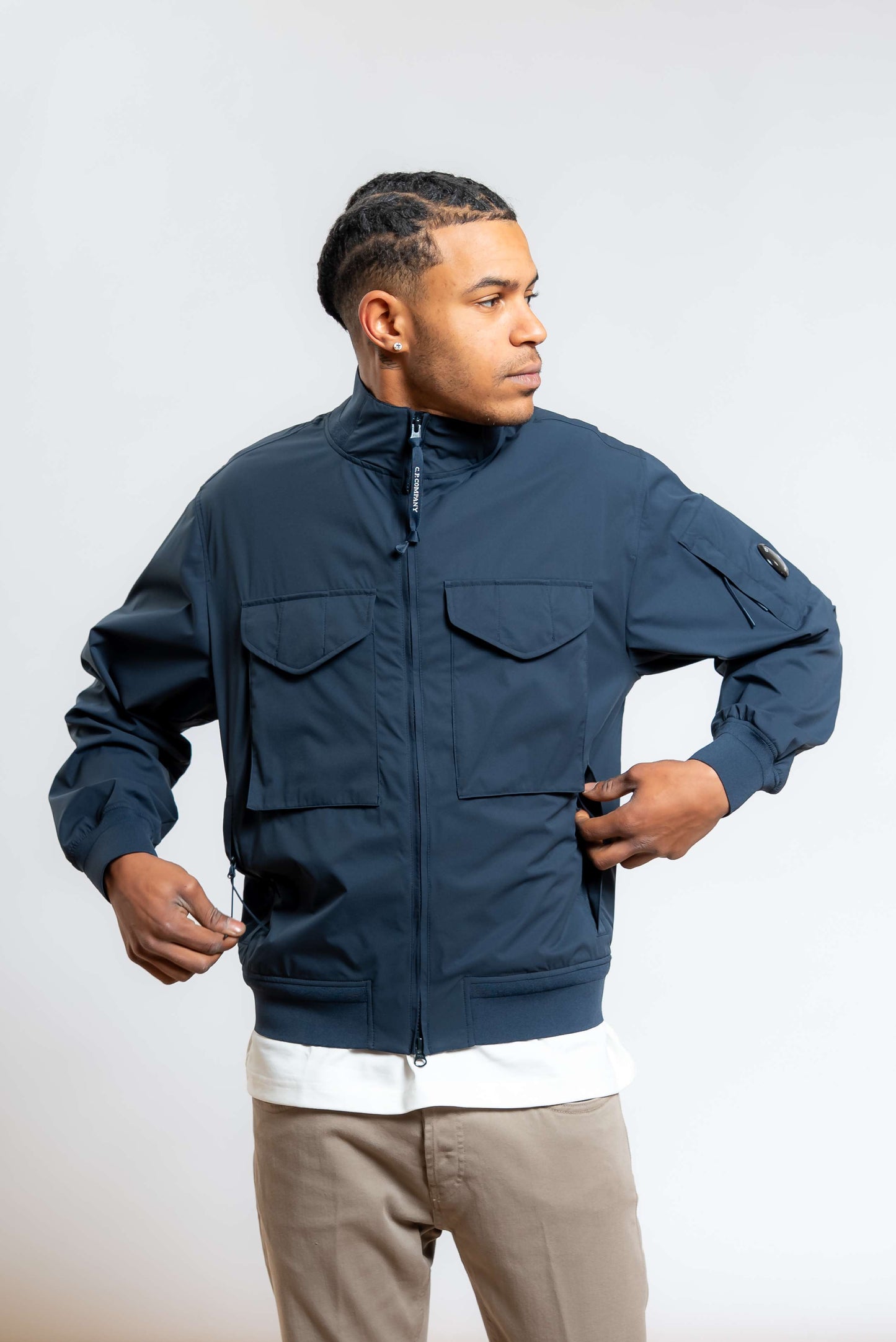 Giubbino Bomber Medium Pro-Tek Blu