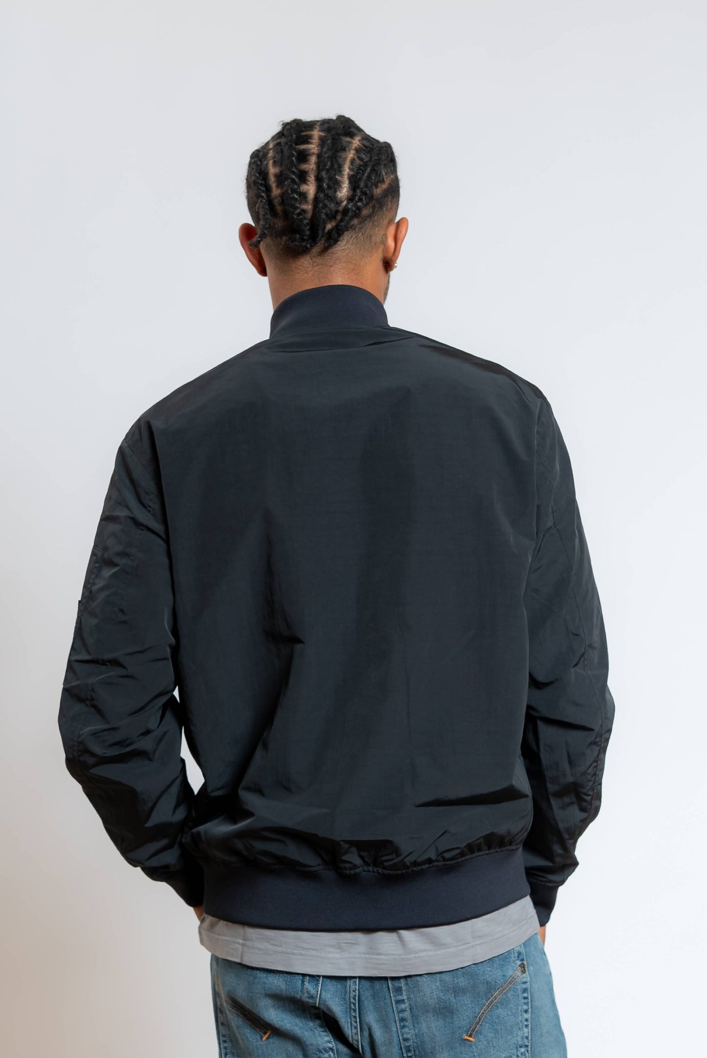 Giacca Bomber Fenton Casual Nero