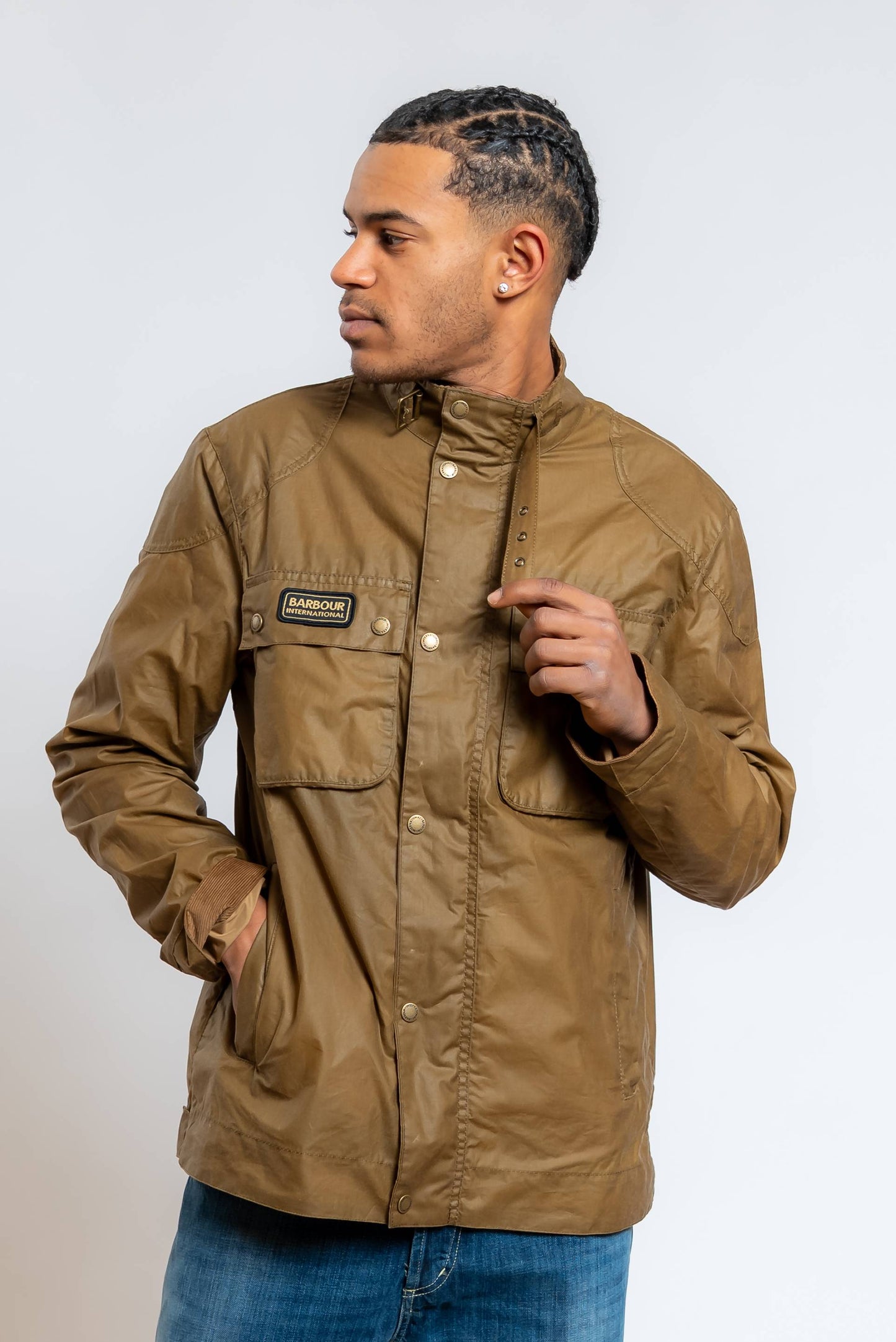 Giacca Merton Wax Verde