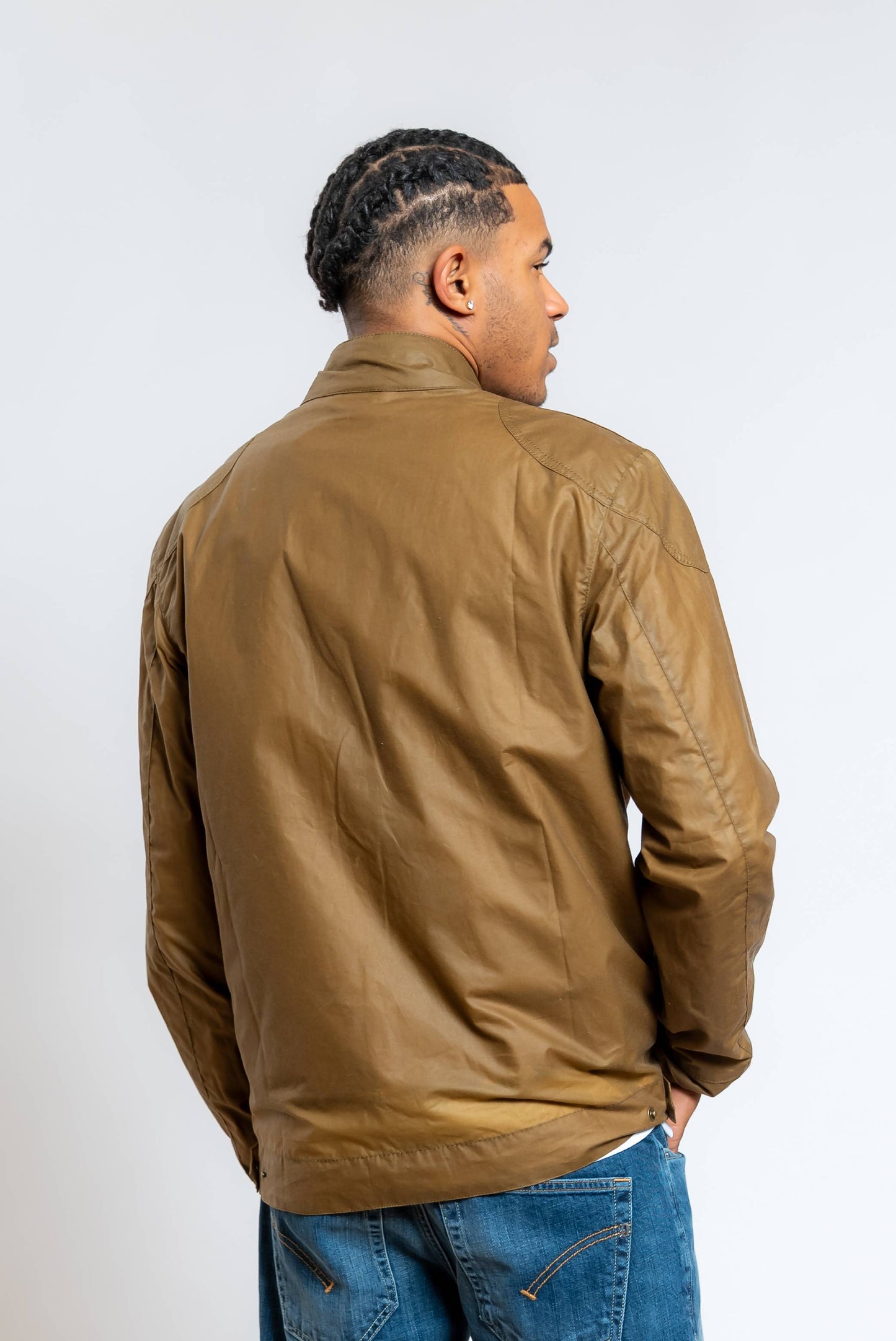 Giacca Merton Wax Verde