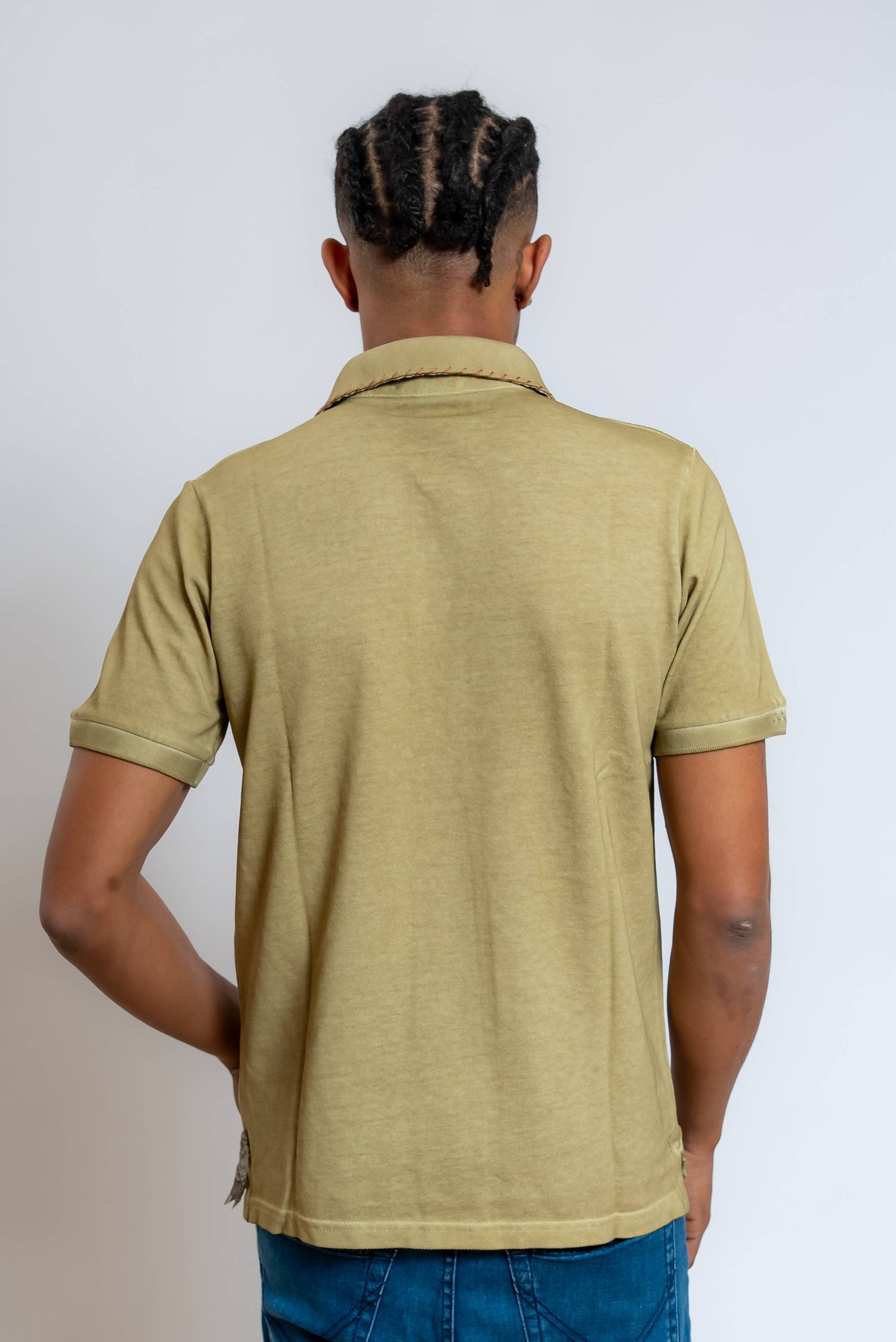 Polo Ricky Verde con Ricami