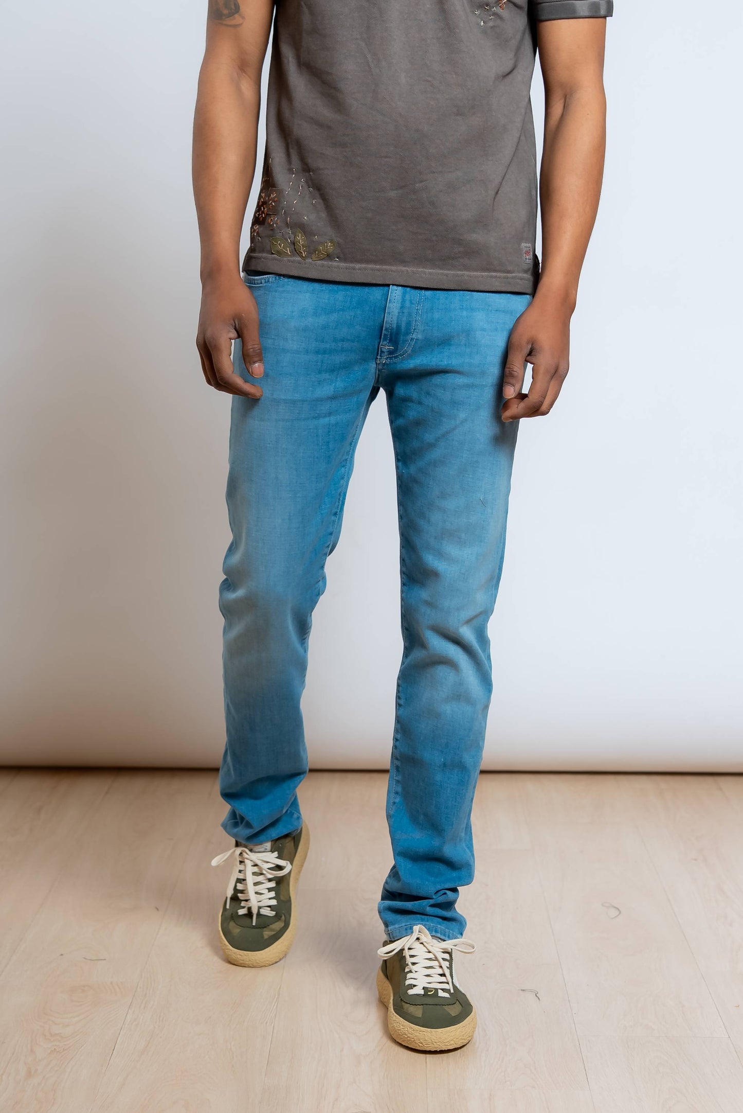 Jeans Penelope 517MAN Slim Fit Blu Chiaro