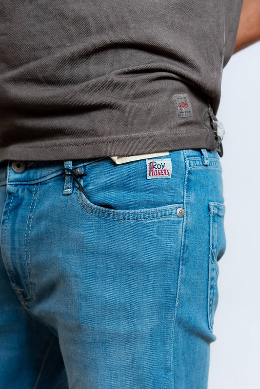 Jeans Penelope 517MAN Slim Fit Blu Chiaro