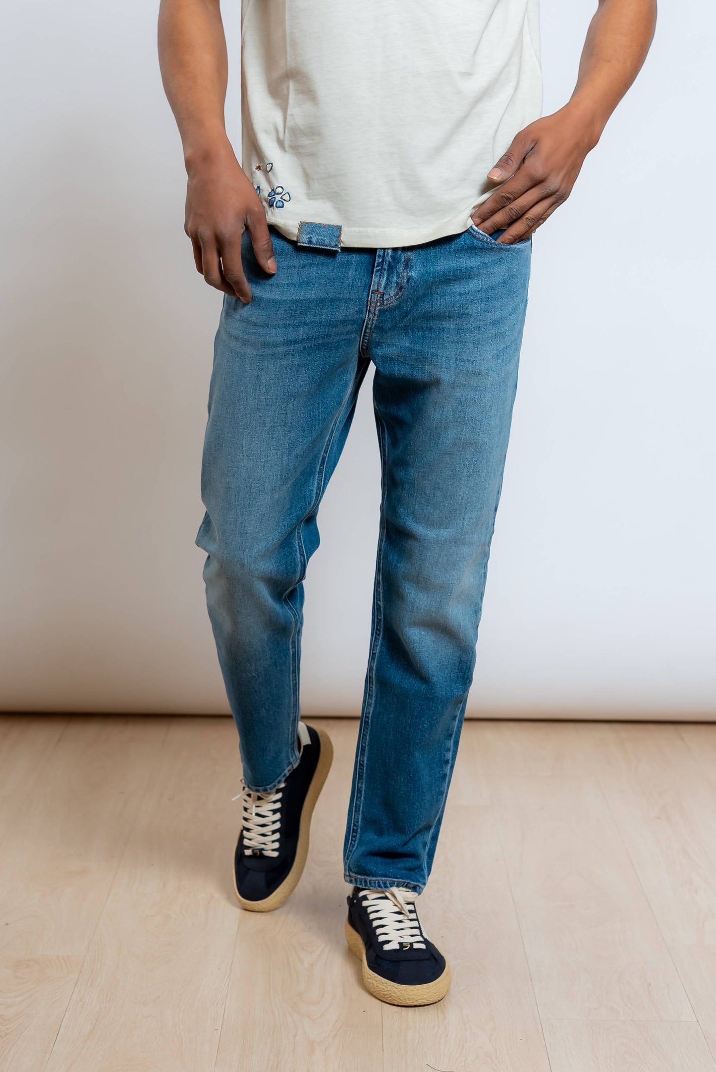 Jeans Cala Saleda Drapper Re-Search Carrot Fit