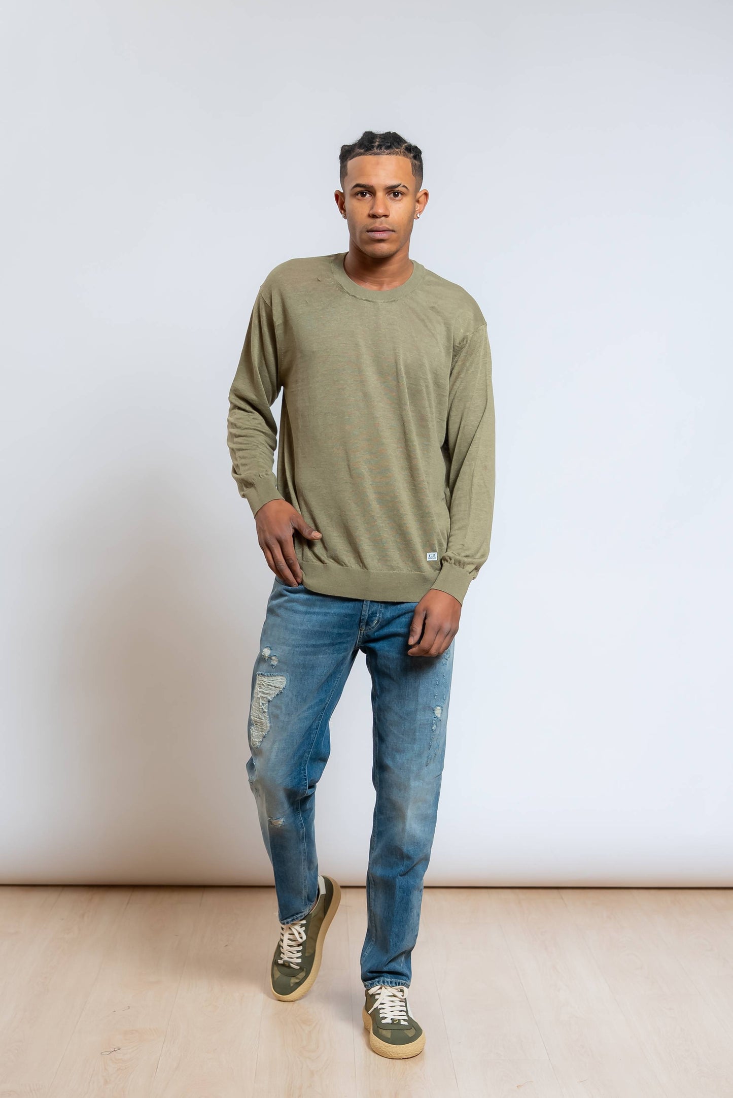 Jeans Brighton Carrot Fit con Strappi