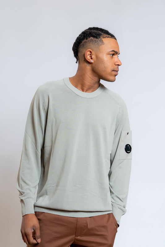 Maglia Beige in Crepe di Cotone