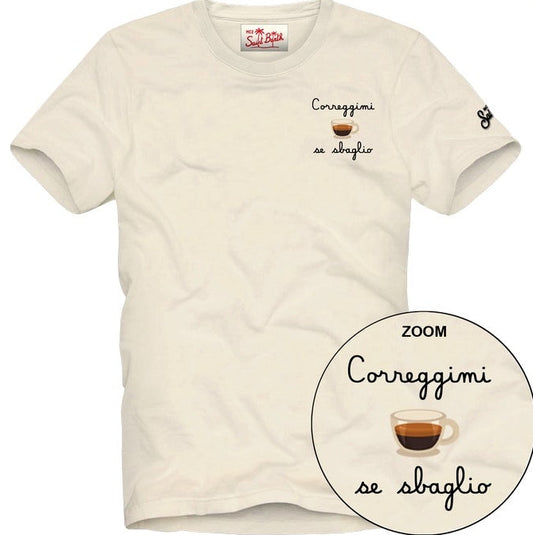 T-shirt Correggimi Se Sbaglio Beige