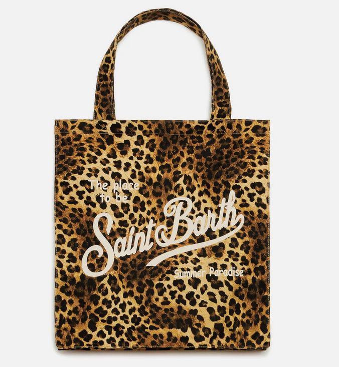 Borsa Shopper Essential Leopardata