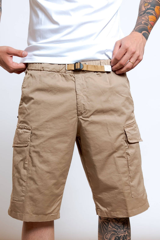 Bermuda Kurt in Cotone Beige