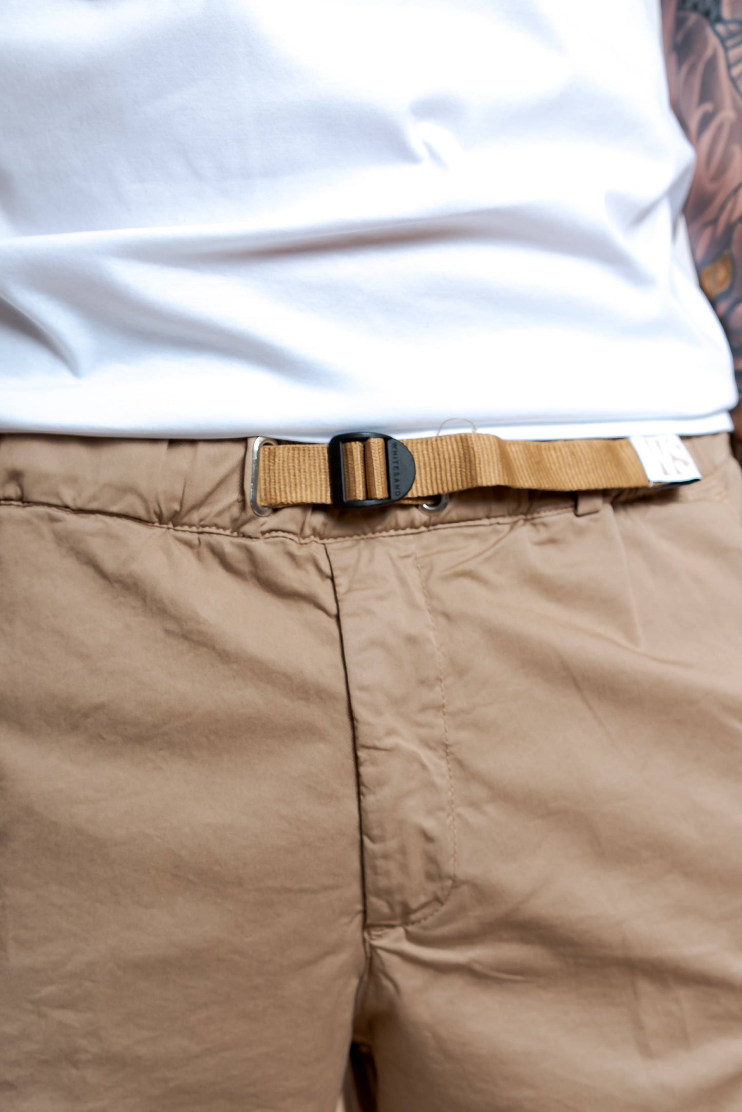 Bermuda Kurt in Cotone Beige