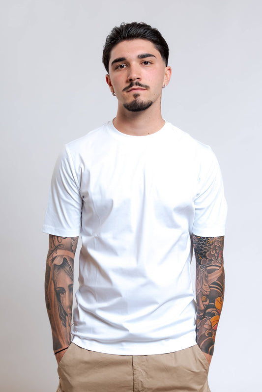 T-shirt in Cotone Bianco