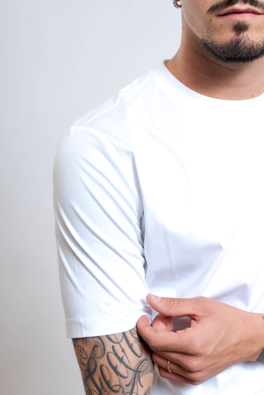 T-shirt in Cotone Bianco