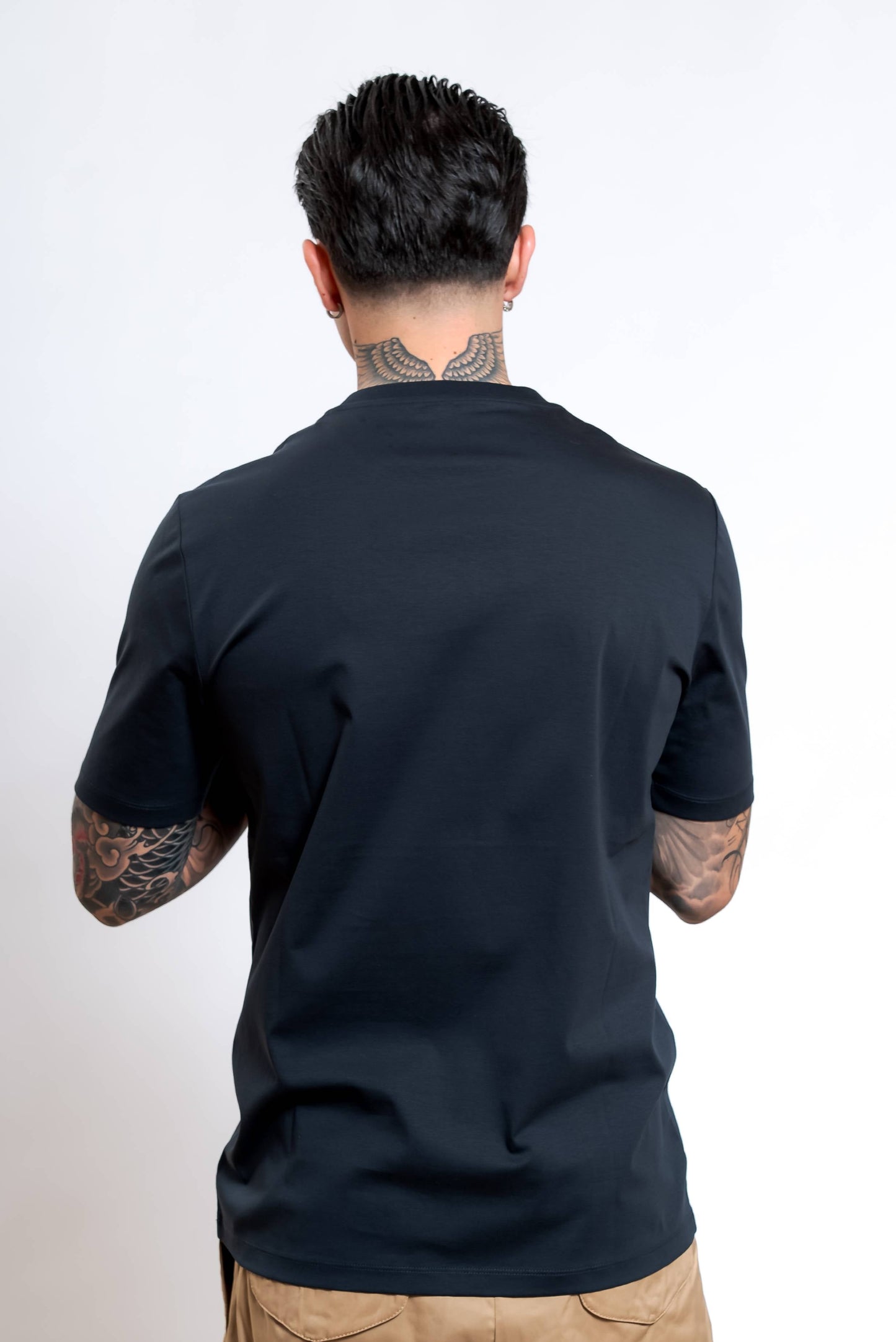 T-shirt in Cotone Blu