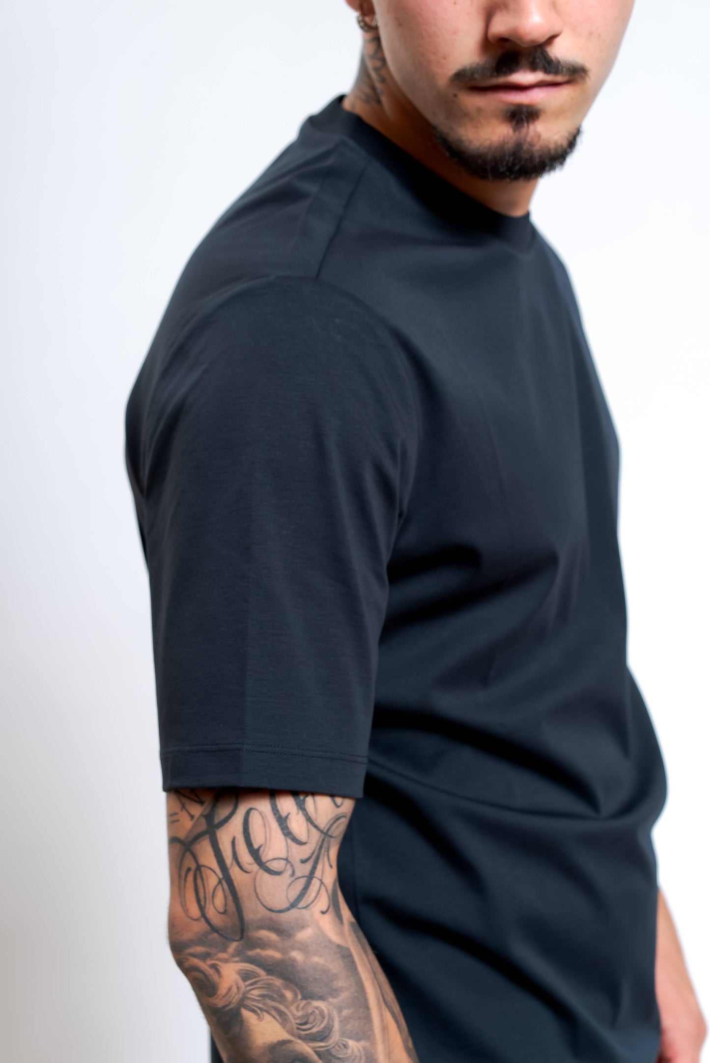 T-shirt in Cotone Blu