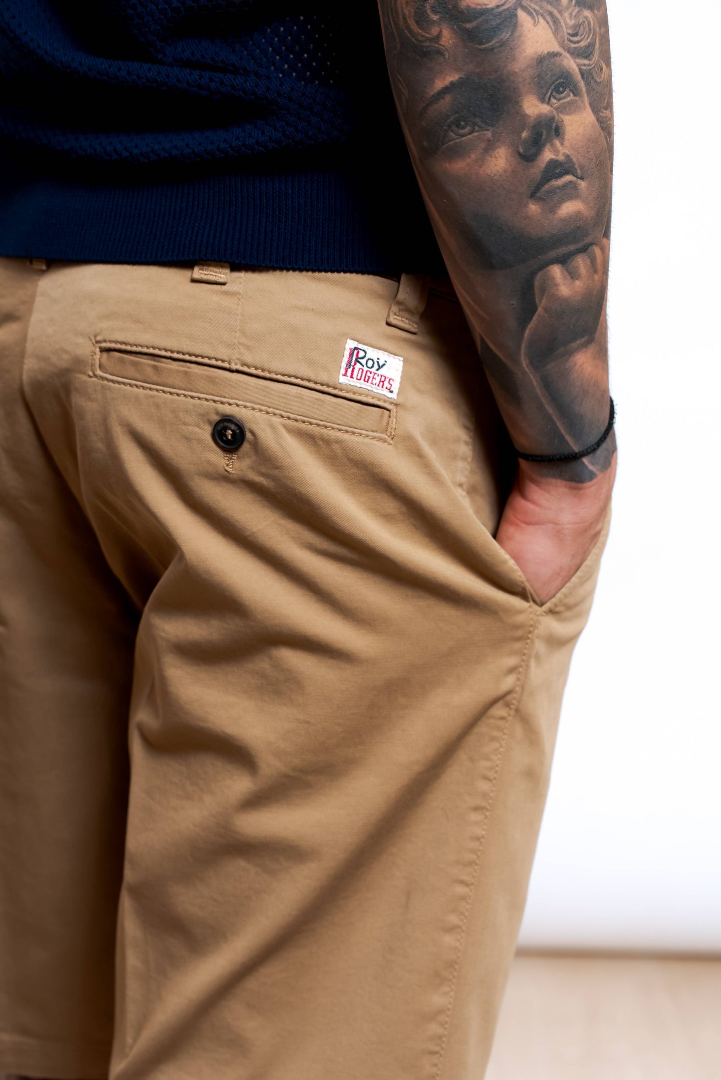Bermuda College Read in Cotone Beige