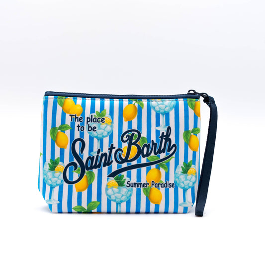 Pochette Aline Gin Tonic Lemon Stripes