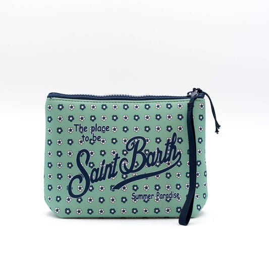 Pochette Aline Meadow Tie Verde