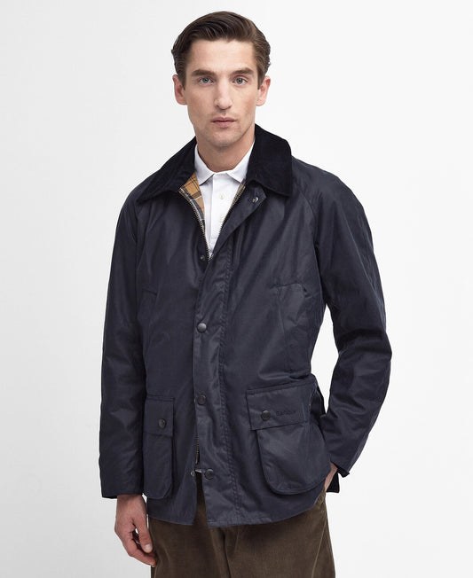 Giacca Ashby in Cotone Cerato Blu