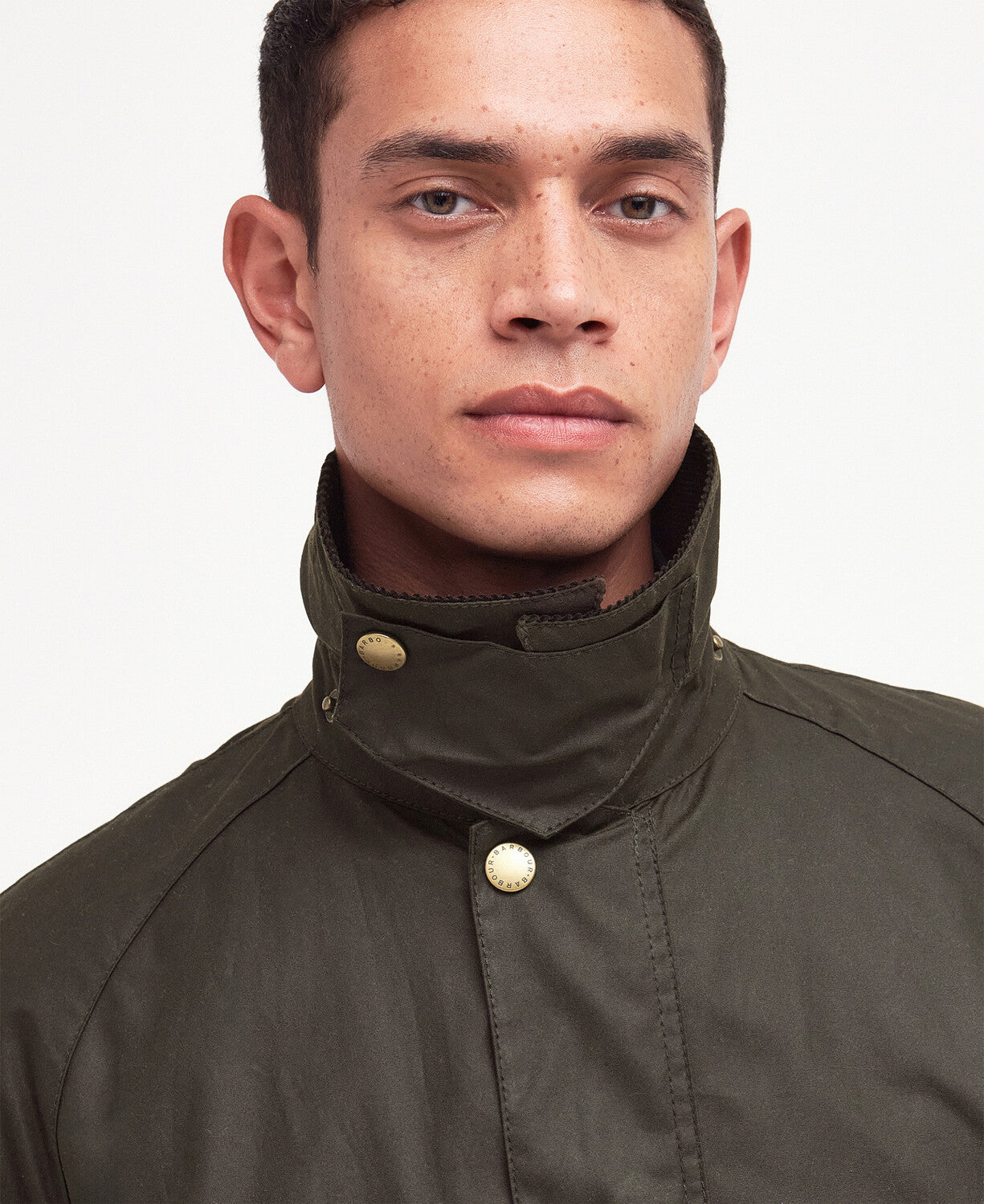 Giacca Ashby in Cotone Cerato Verde
