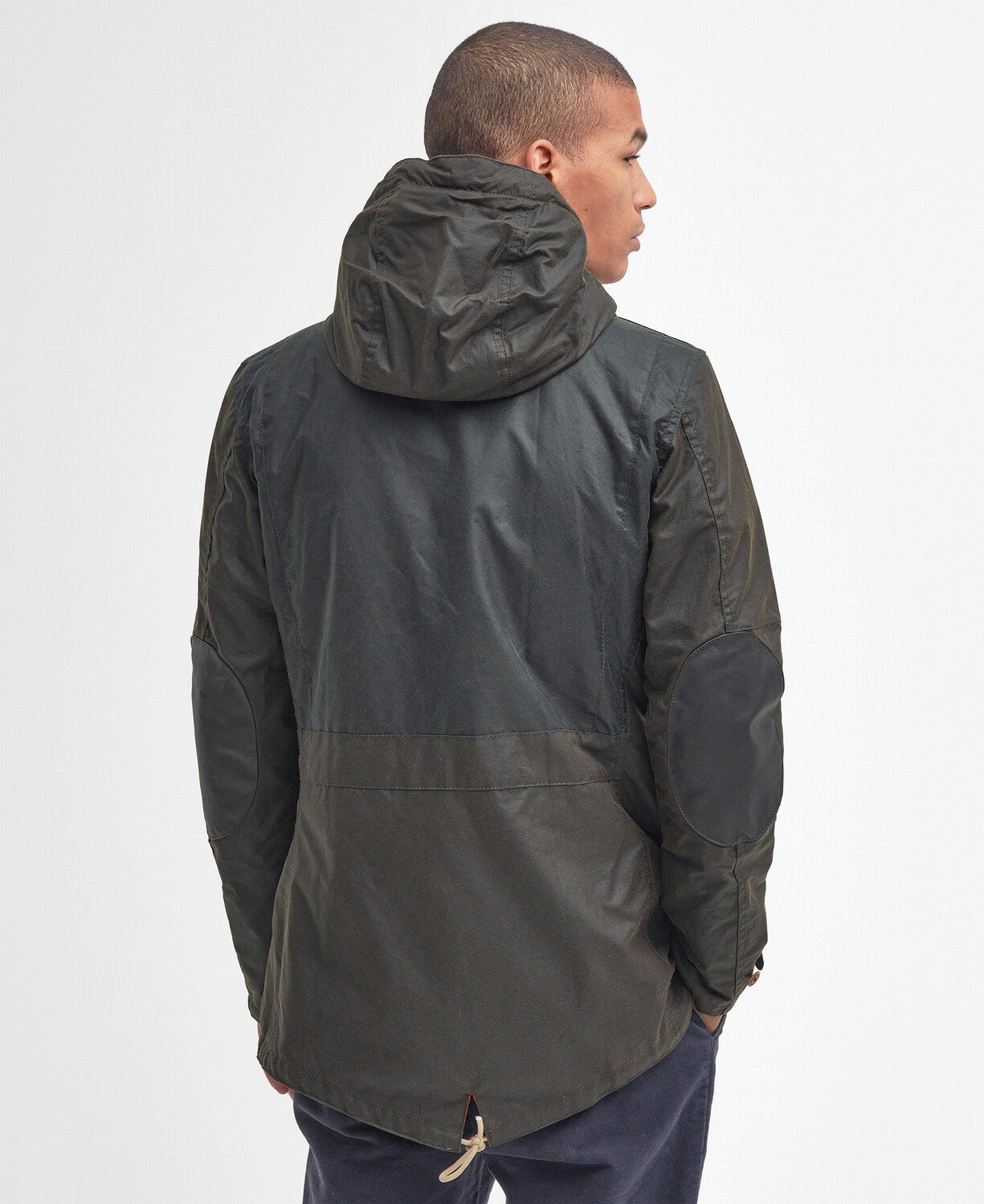 Parka Game in Cotone Cerato Verde