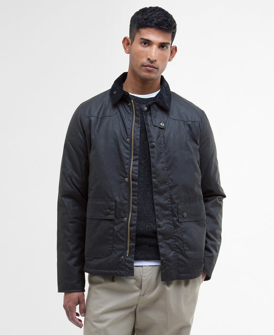 Giacca Reelin in Cotone Cerato Blu
