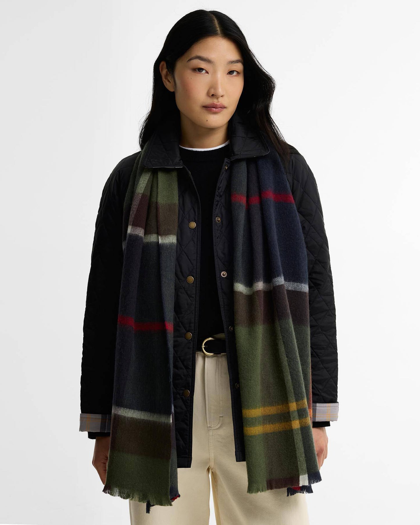 Sciarpa Rosefield in Pura Lana Tartan