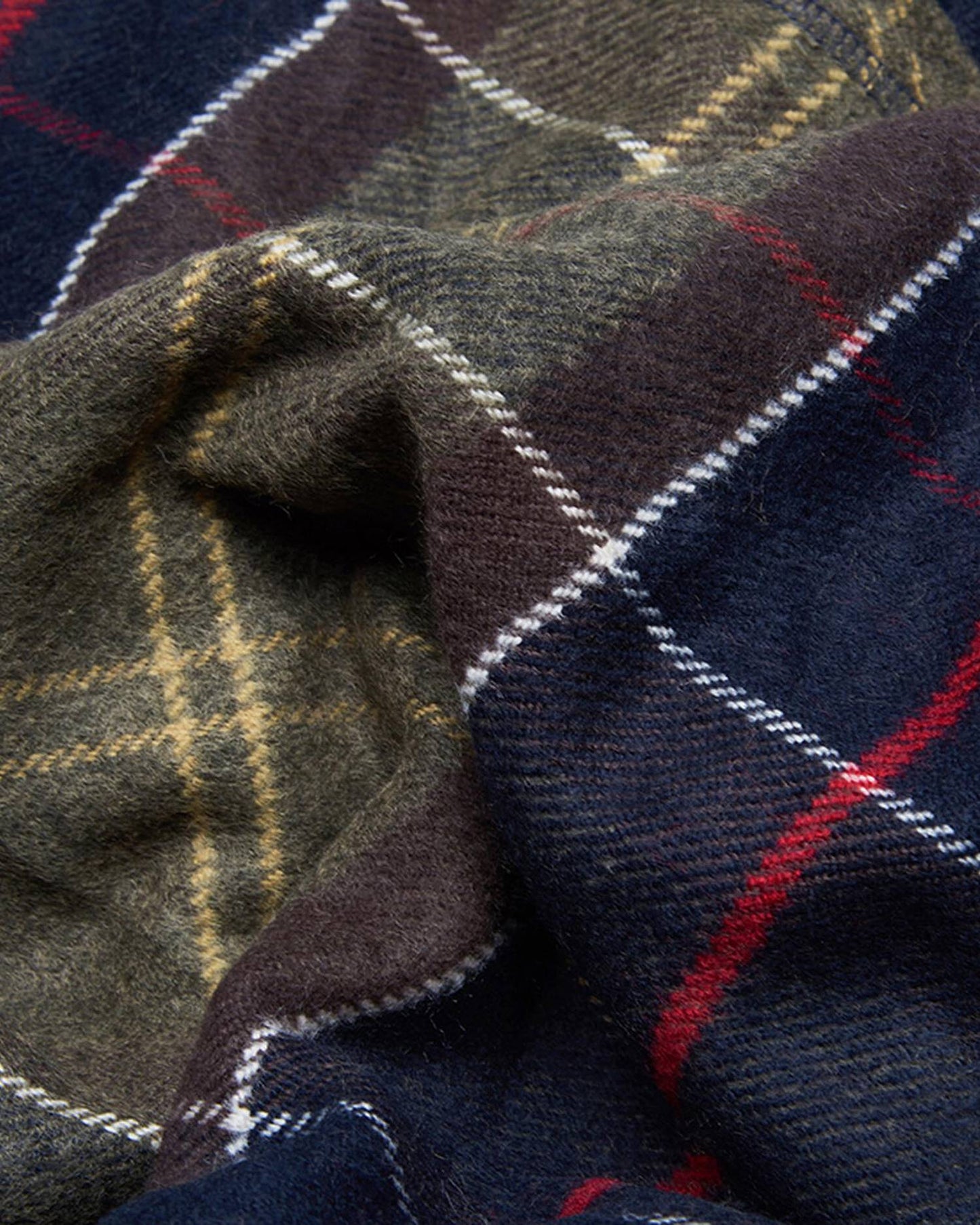 Scialle Staffin Tartan con Frange