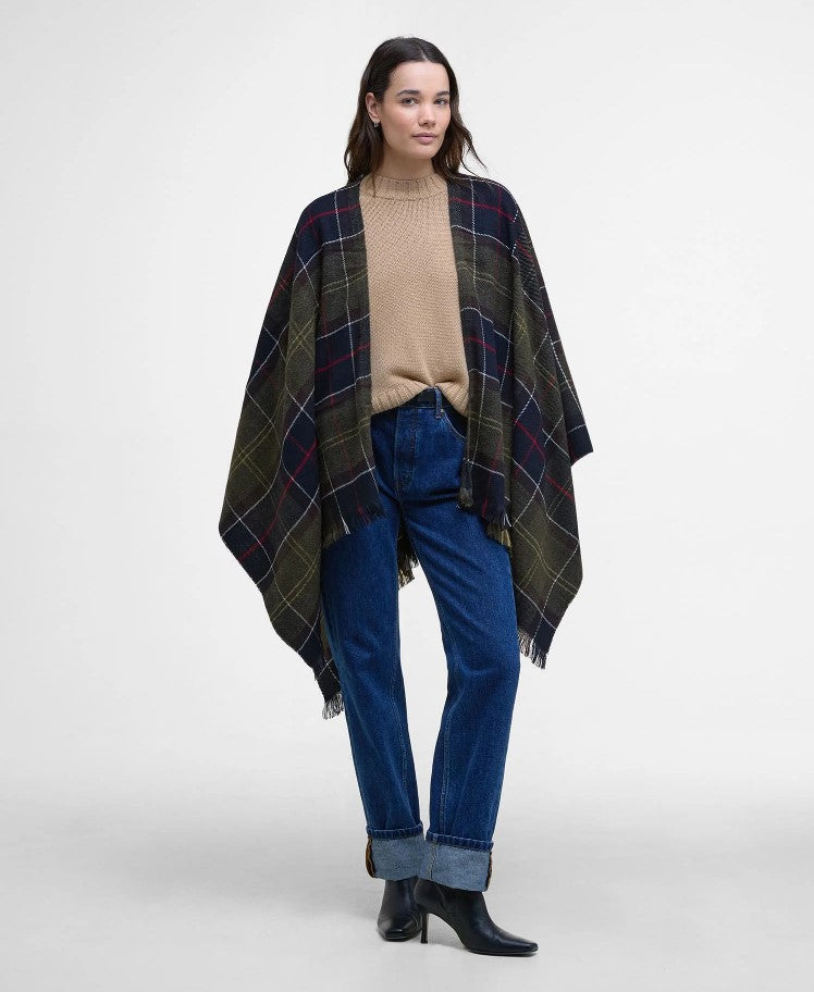 Scialle Staffin Tartan con Frange