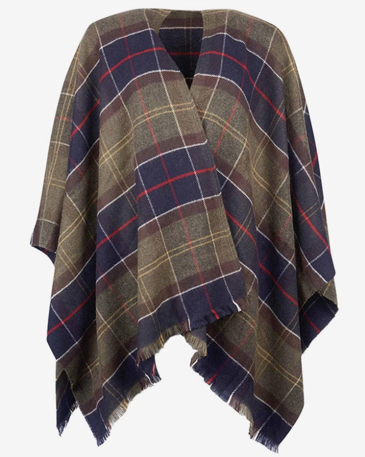 Scialle Staffin Tartan con Frange