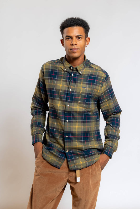 Camicia Fortrose Tartan in Cotone
