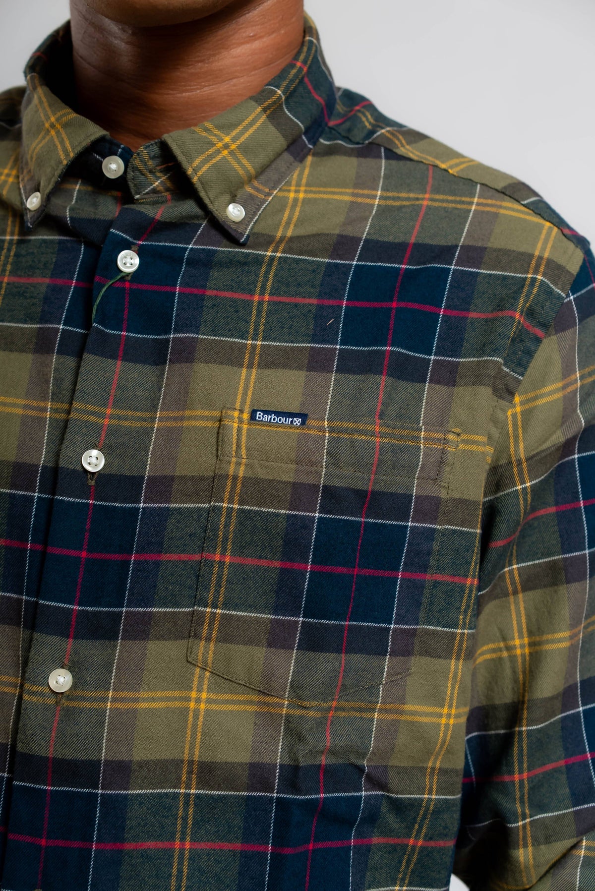 Camicia Fortrose Tartan in Cotone