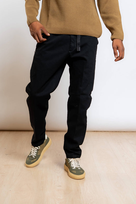 Jeans Greg in Denim di Cotone Nero