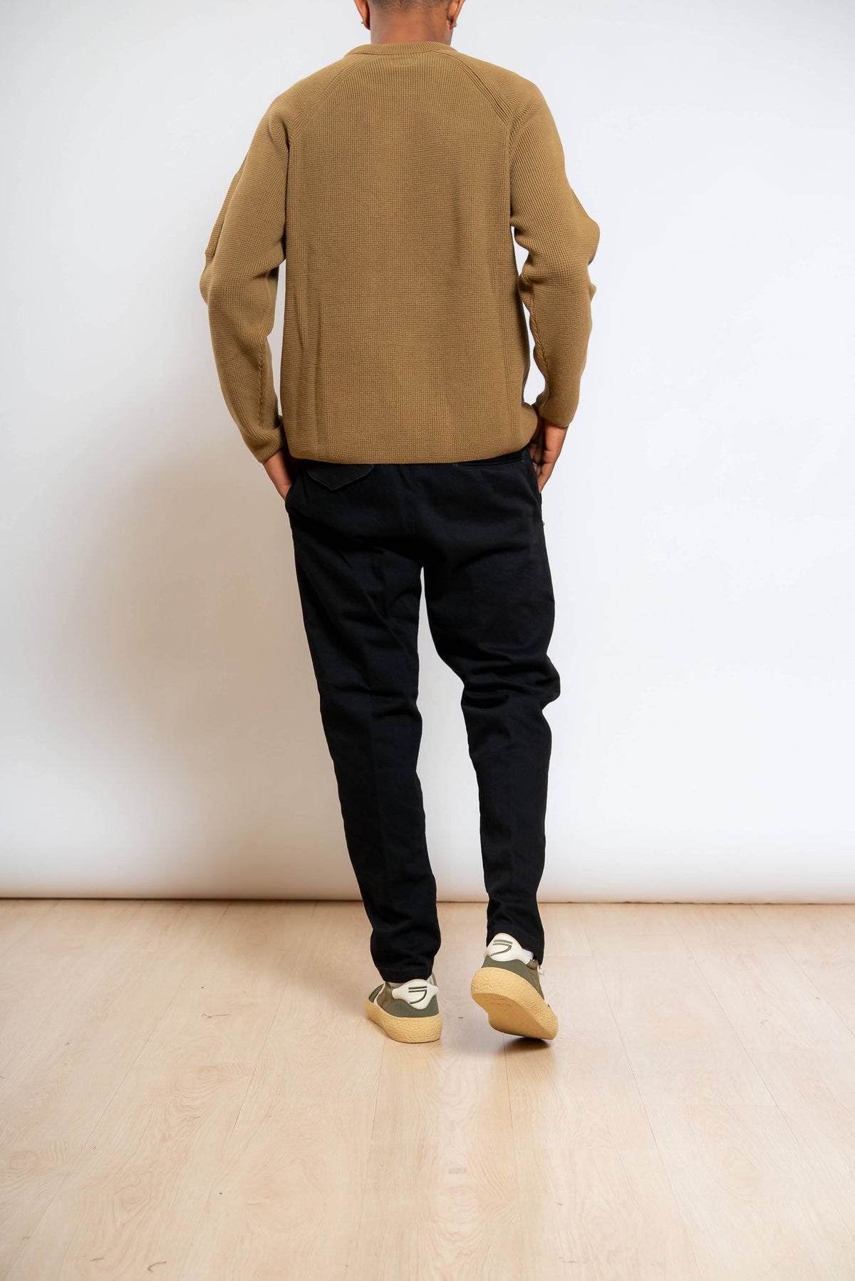 Pantalone Greg in Cotone Nero