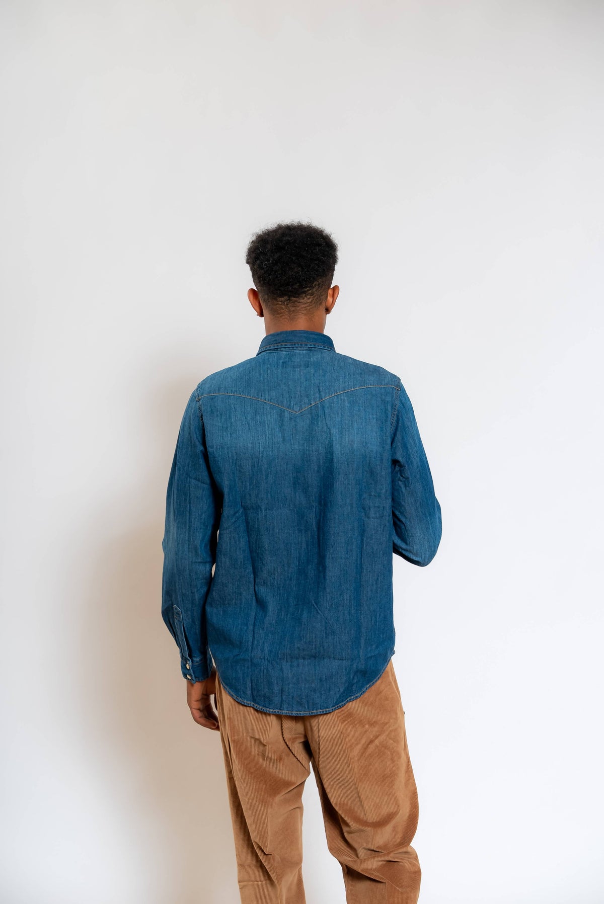 Camicia Martin Unisex in Denim di Cotone