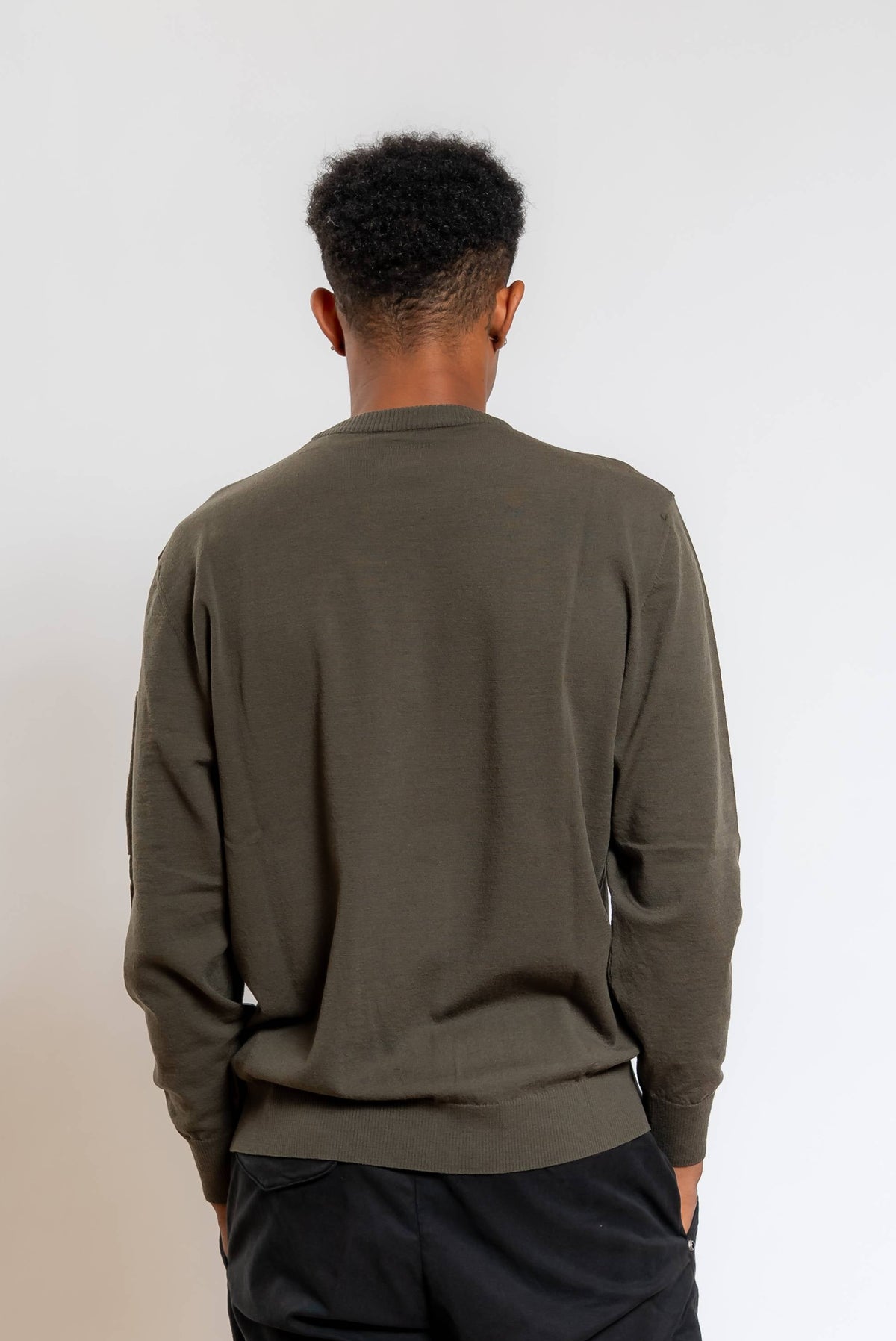 Maglia in Lana Merino Verde