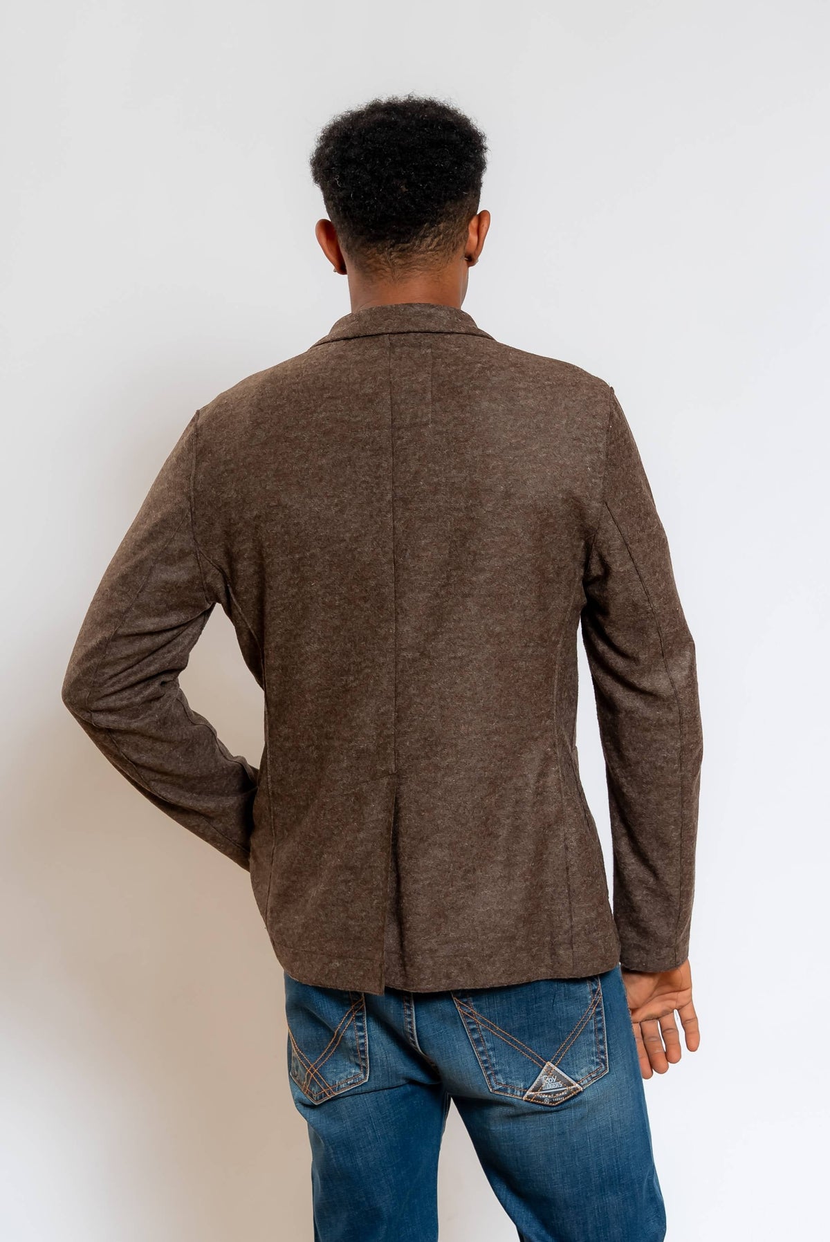 Giacca Dover Monopetto Marrone