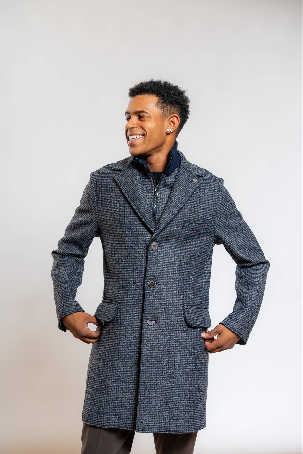 Cappotto Paint in Neoprene Check