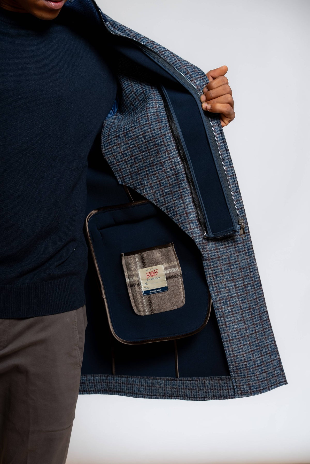 Cappotto Paint in Neoprene Check
