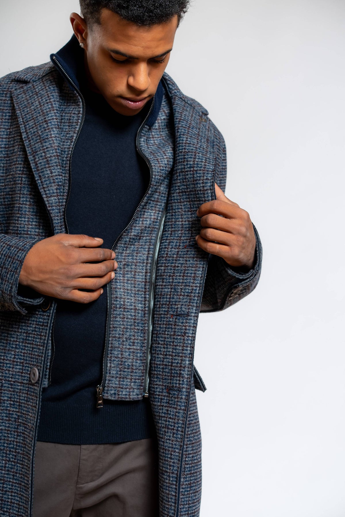 Cappotto Paint in Neoprene Check