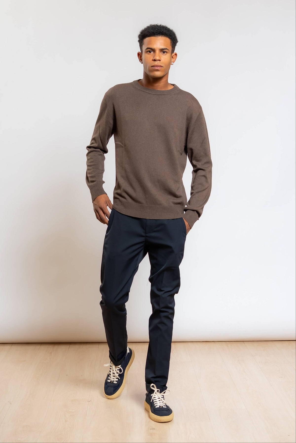 Pantalone Gaubert in Tessuto Tecnico Blu